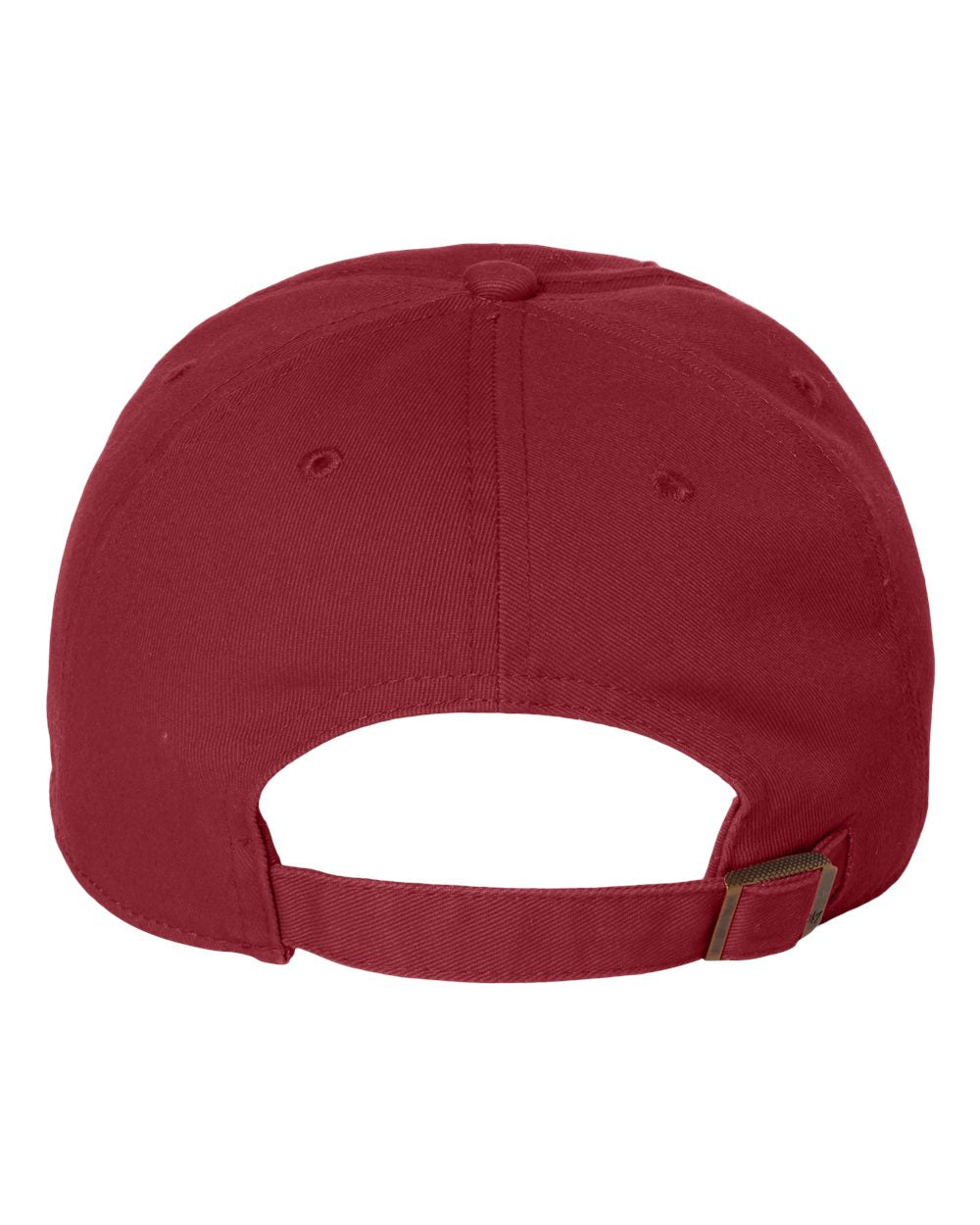 Custom Embroidered '47 Brand Clean Up Cap - Cardinal