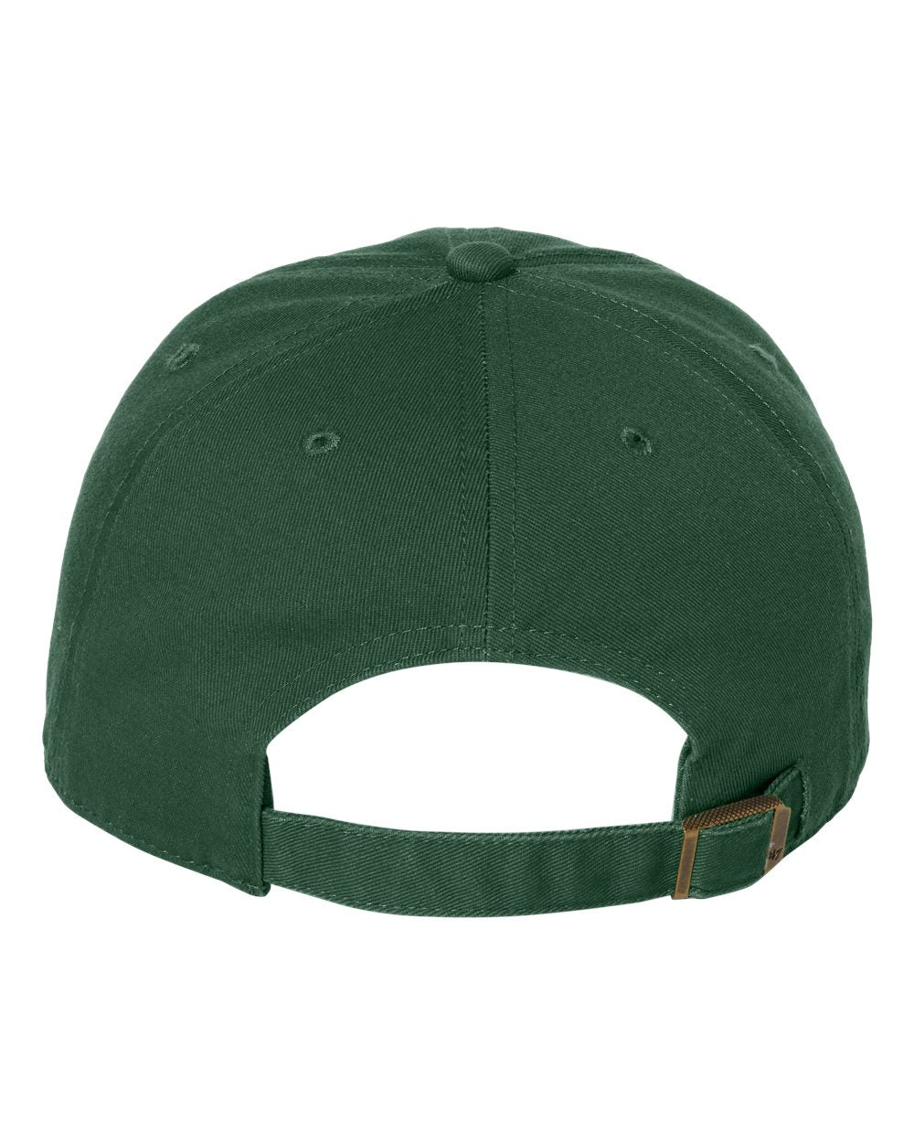 Custom Embroidered '47 Brand Clean Up Cap - Dark Green