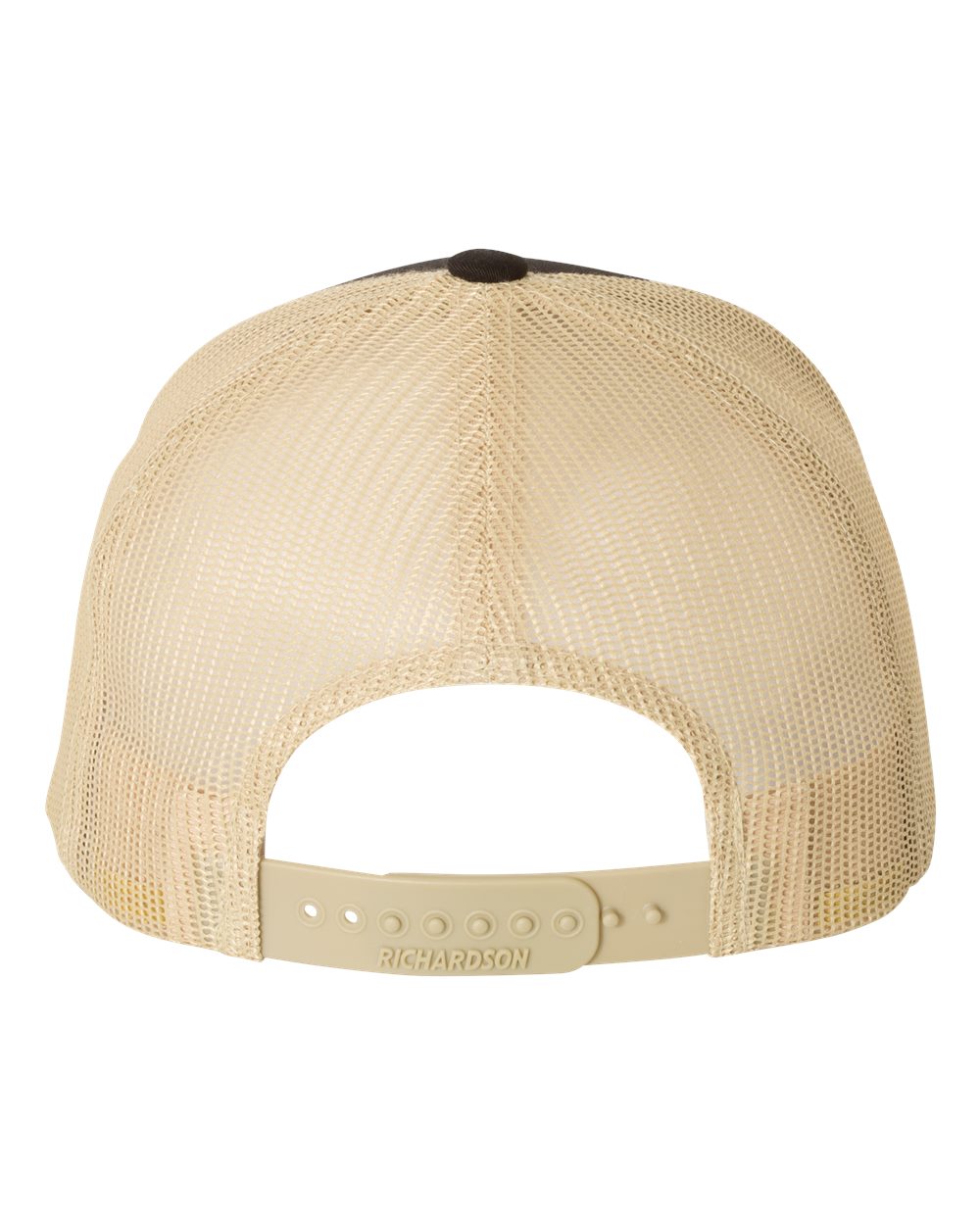 Custom Leather Patch Richardson 112 Black / Vegas Gold