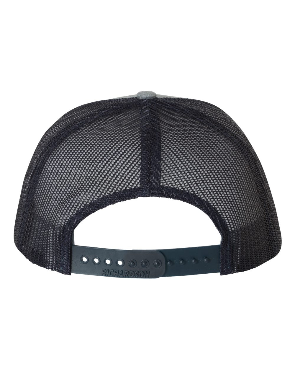 Custom Leather Patch Richardson 112 Heather Grey / Navy