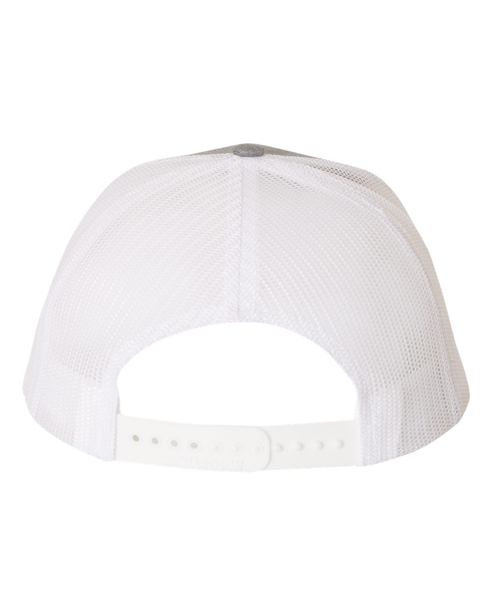Custom Leather Patch Richardson 112 Heather Grey / White