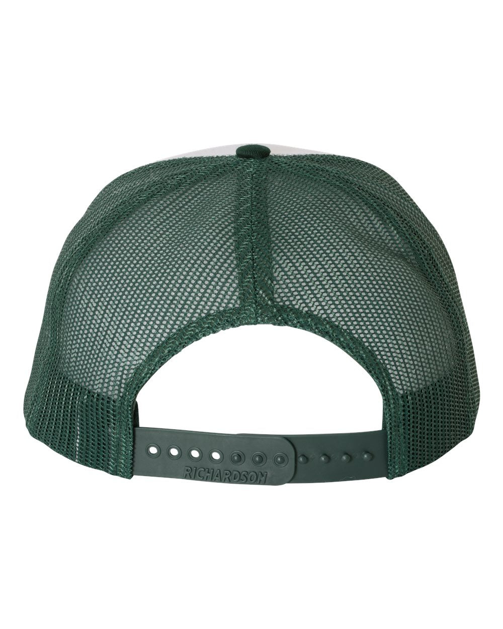 Custom Leather Patch Richardson 112 White / Dark Green