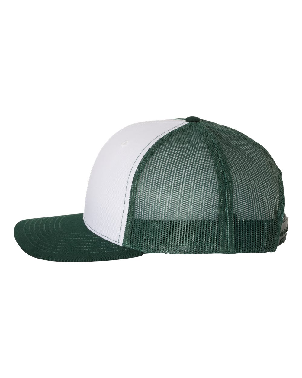 Custom Leather Patch Richardson 112 White / Dark Green