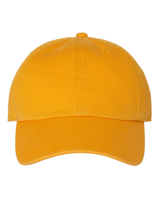 Custom Embroidered '47 Brand Clean Up Cap - Gold