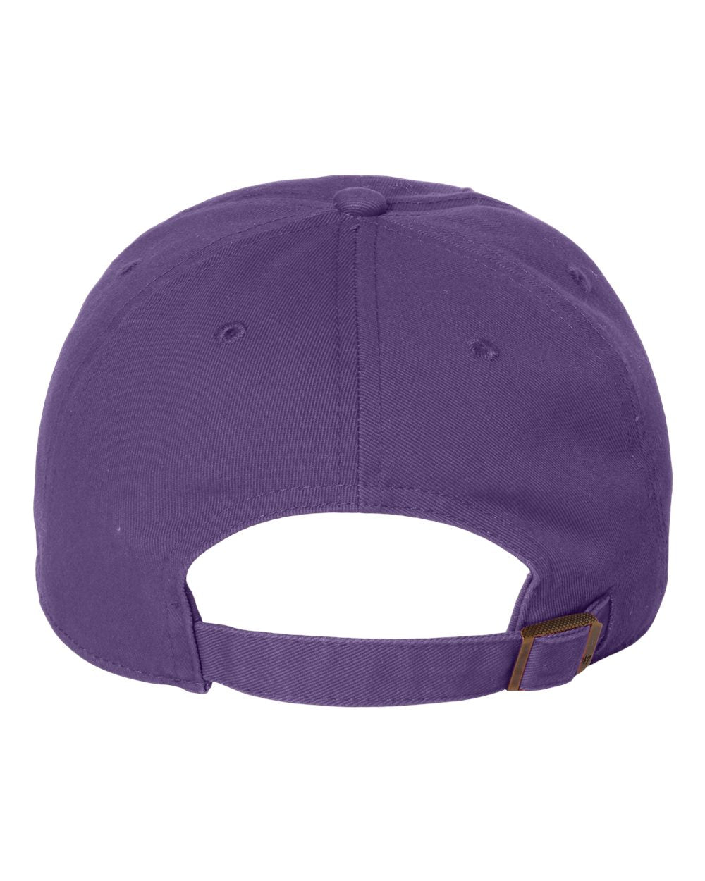 Custom Embroidered '47 Brand Clean Up Cap - Purple