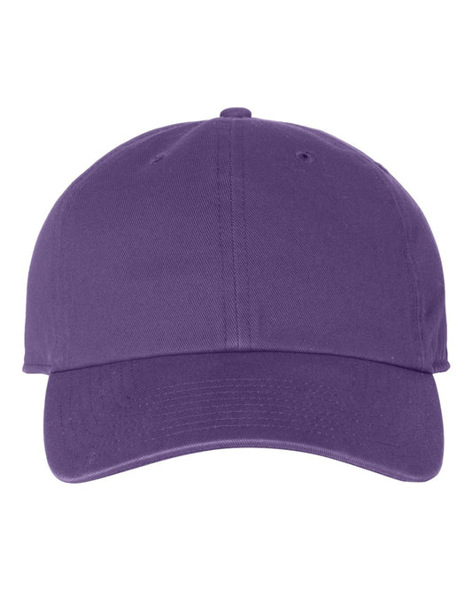 Custom Embroidered '47 Brand Clean Up Cap - Purple