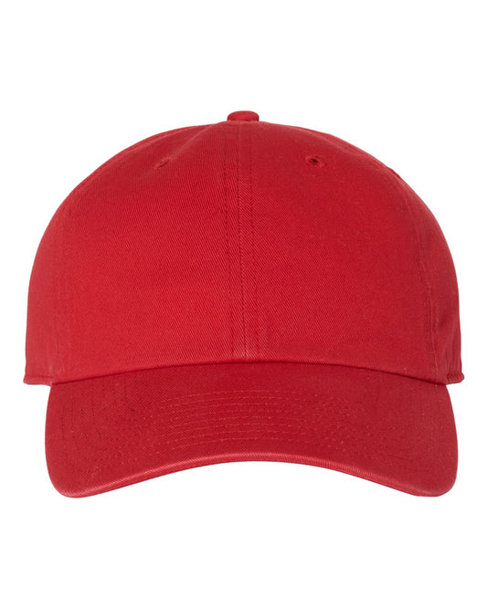 Custom Embroidered '47 Brand Clean Up Cap - Red