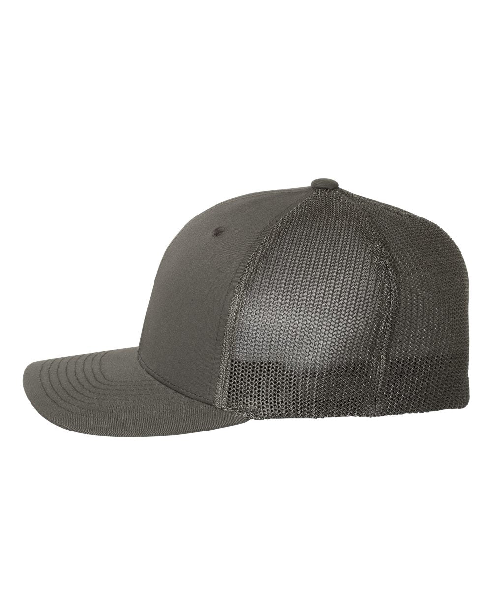 Custom Embroidered Flexfit Trucker Hat 6511 / Charcoal