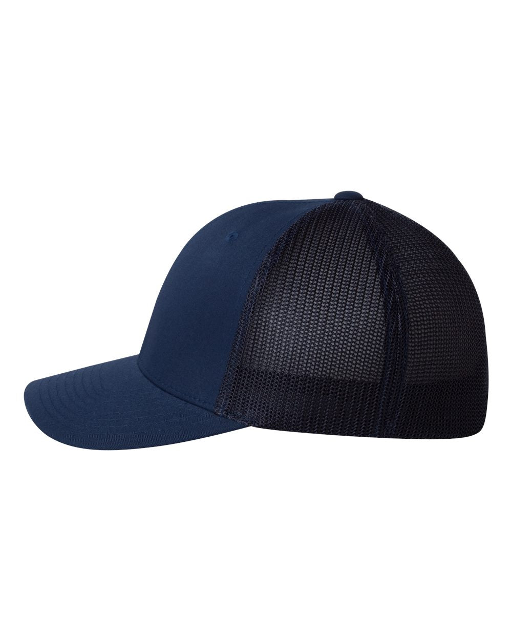 Custom Embroidered Flexfit Trucker Hat 6511 / Navy