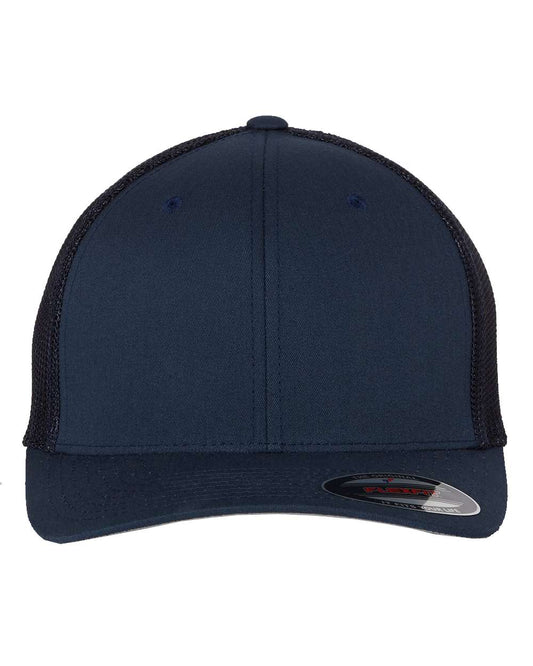 Custom Embroidered Flexfit Trucker Hat 6511 / Navy