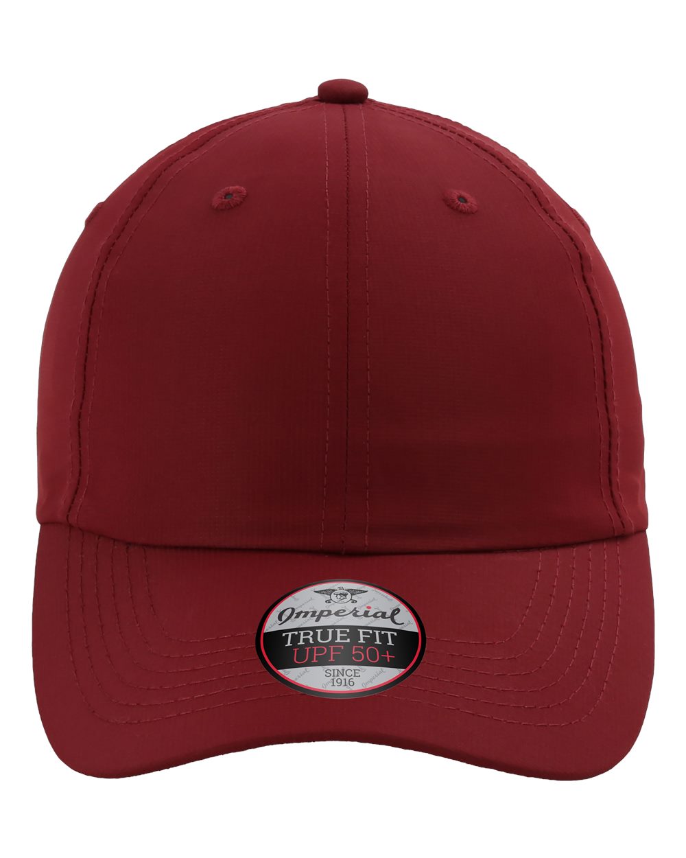Custom Embroidered Imperial 210 Performance Cap - Maroon – Maho Headwear