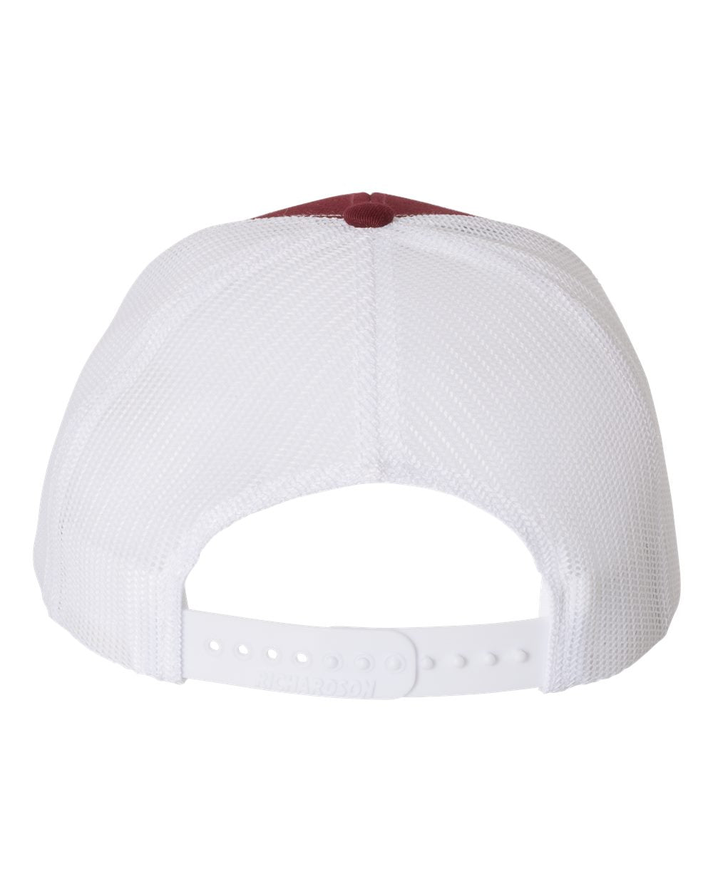 Custom Embroidered Richardson 112 Cardinal / White