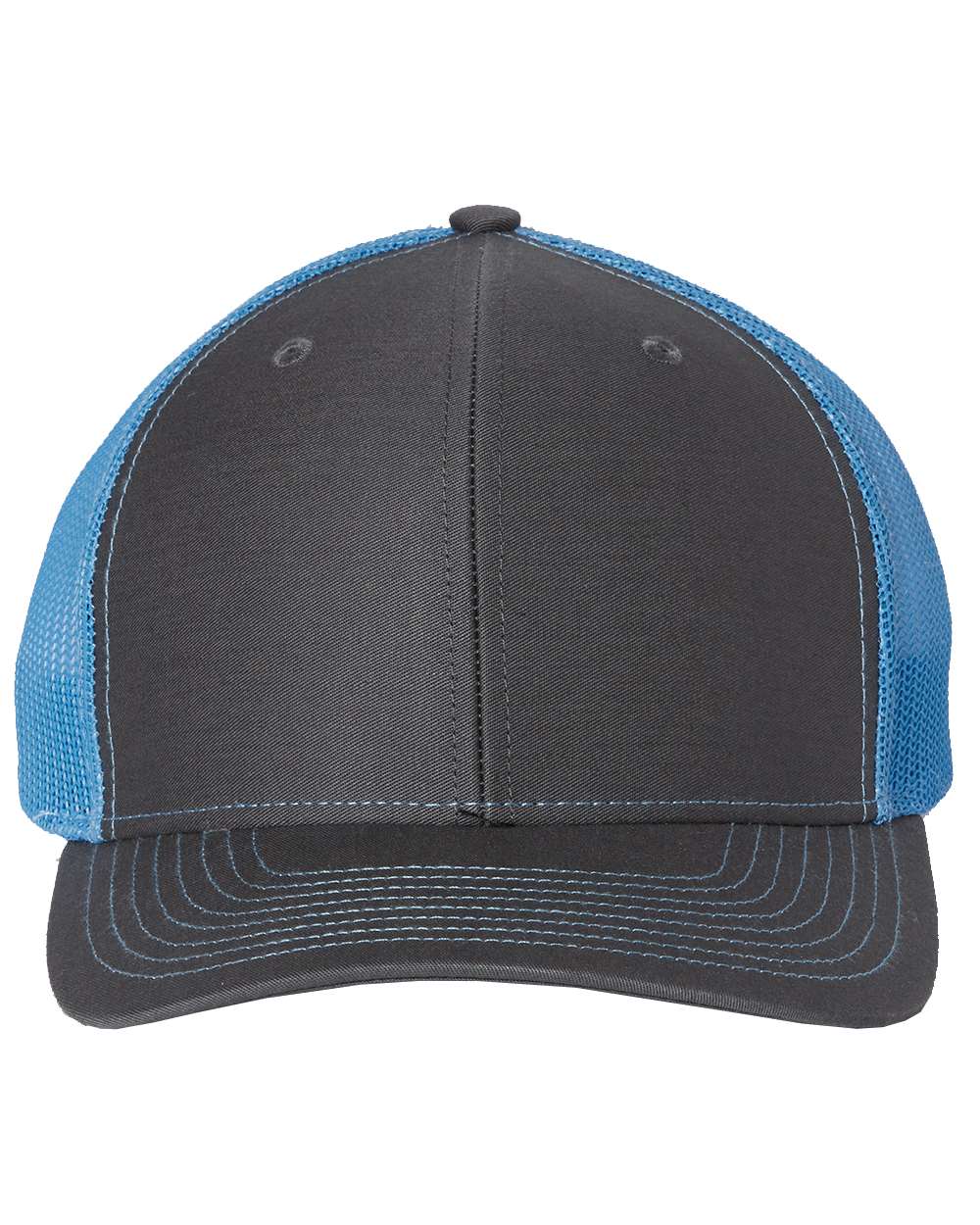 Custom Leather Patch Richardson 112 Charcoal / Columbia