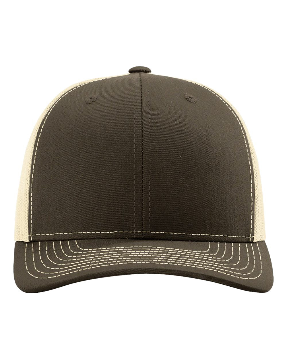 Custom Leather Patch Richardson 112 Chocolate Chip / Birch