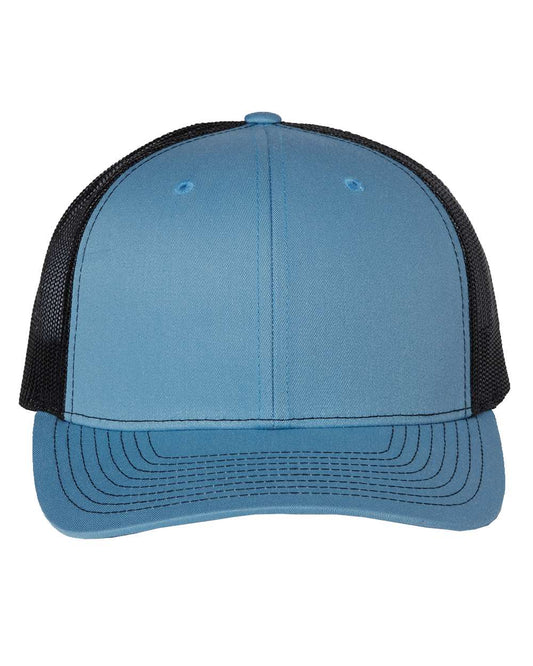 Custom Leather Patch Richardson 112 Columbia / Black
