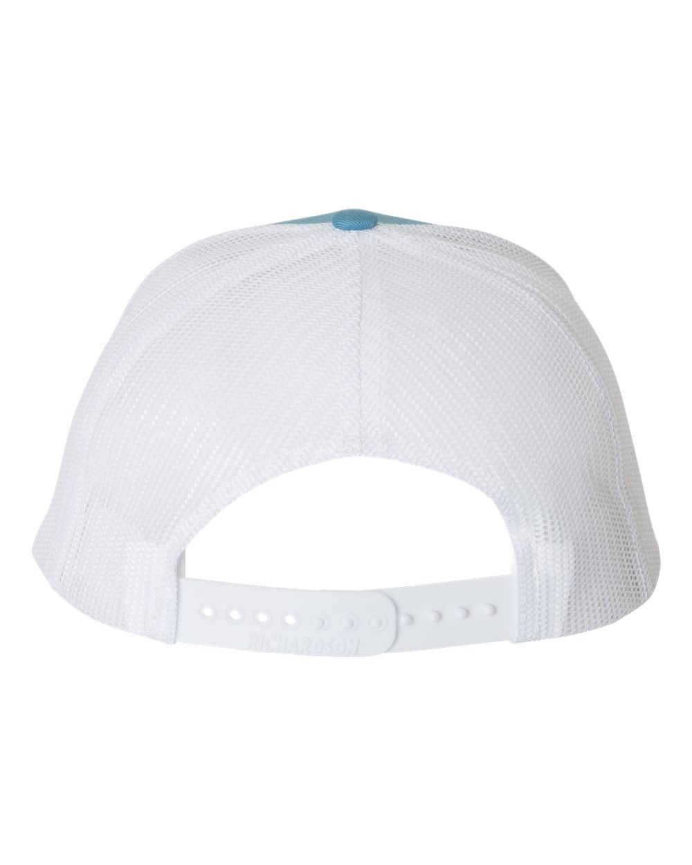Custom Leather Patch Richardson 112 Columbia / White