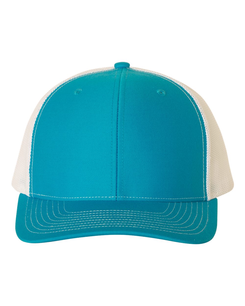 Custom Embroidered Richardson 112 Cyan / White