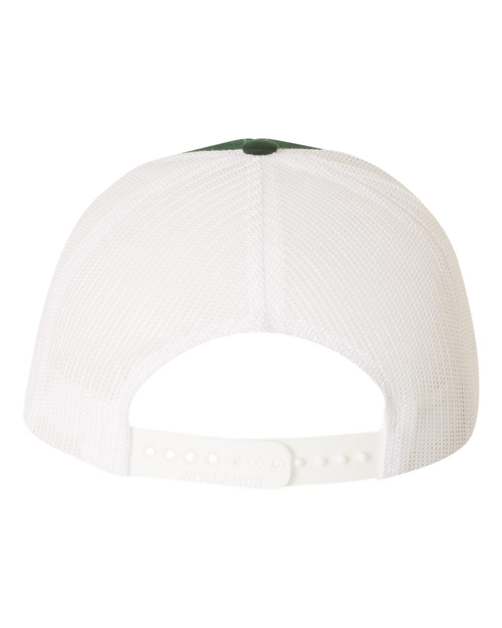 Custom Leather Patch Richardson 112 Dark Green / White
