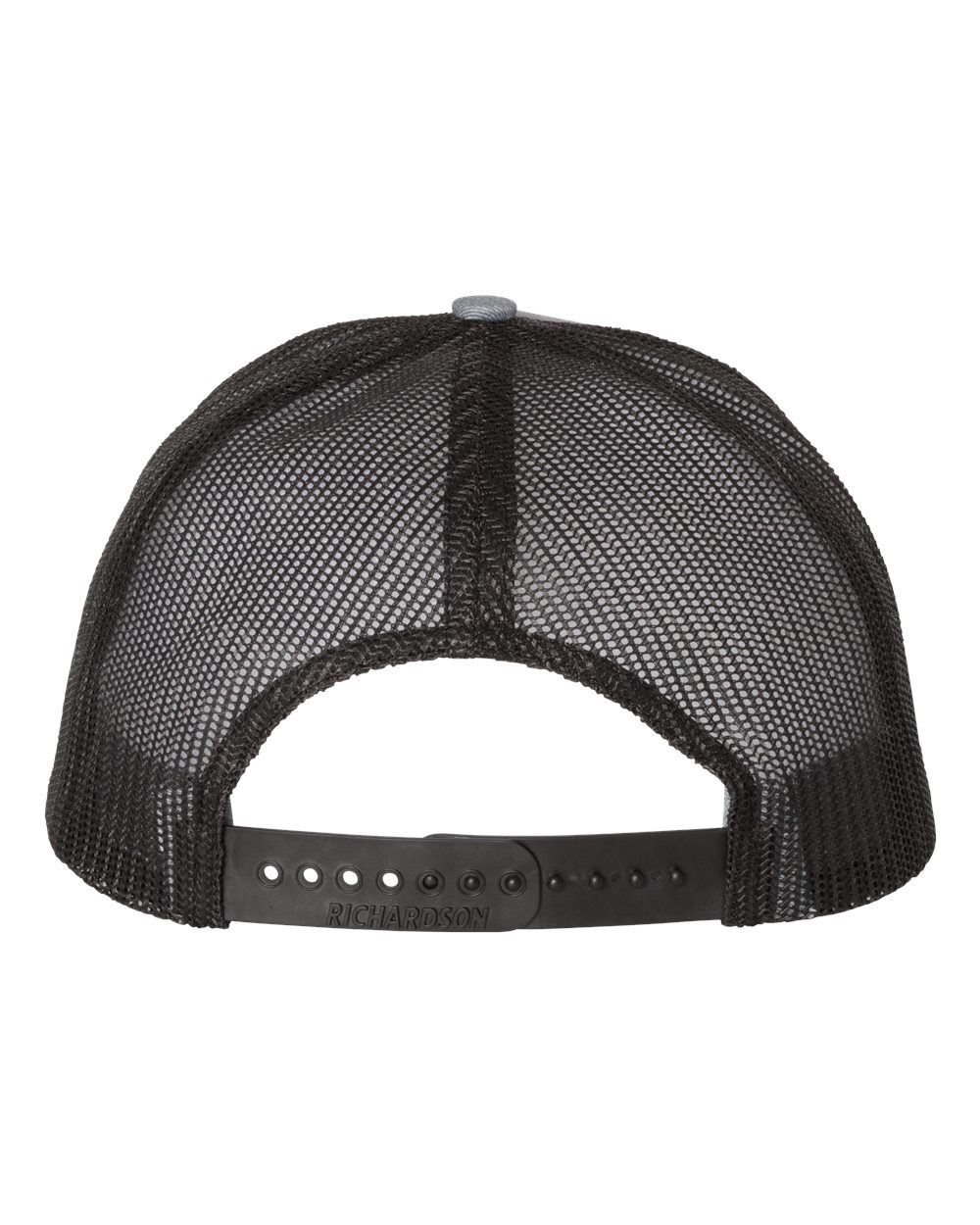 Custom Leather Patch Richardson 112 Heather Grey / Black