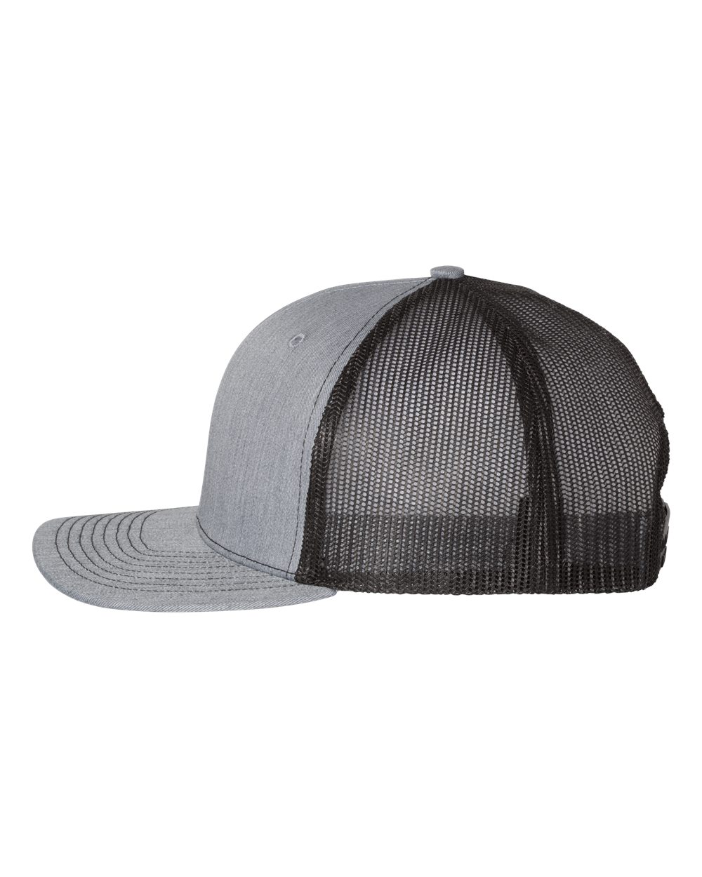 Custom Leather Patch Richardson 112 Heather Grey / Black