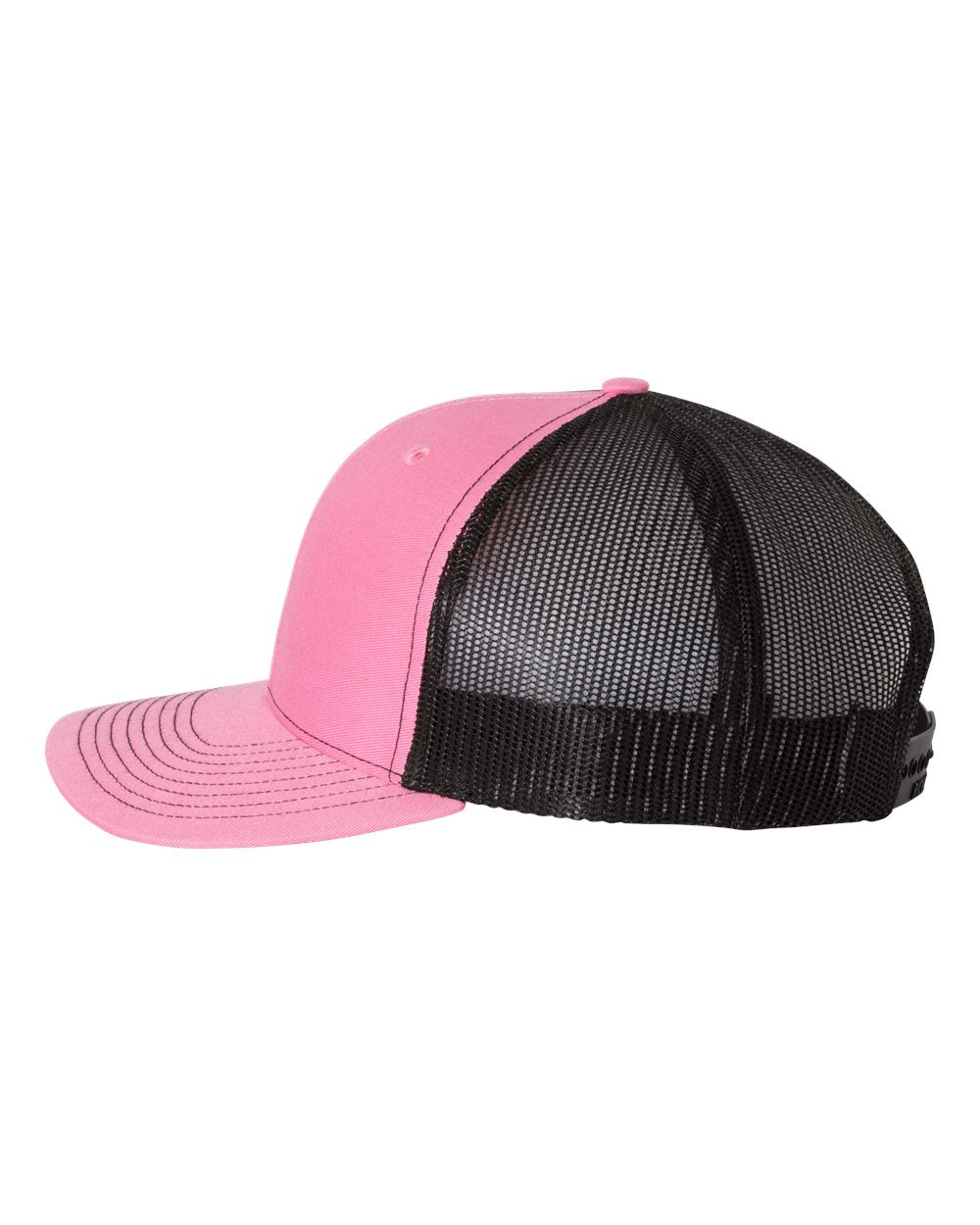 Custom Leather Patch Richardson 112 Hot Pink / Black