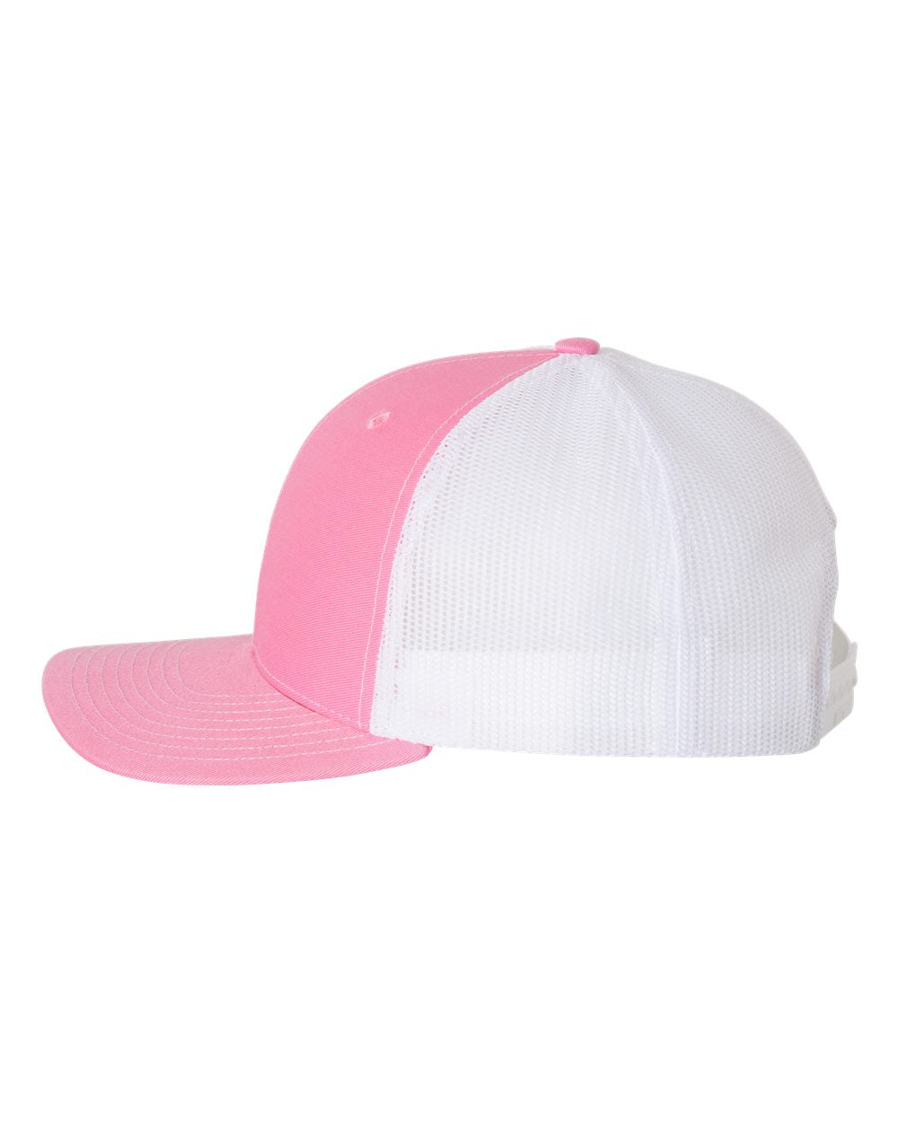 Custom Embroidered Richardson 112 Hot Pink / White