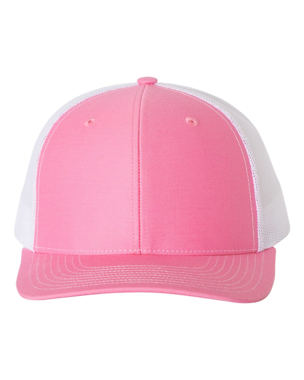 Custom Embroidered Richardson 112 Hot Pink / White