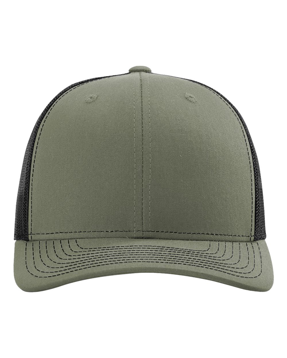 Custom Embroidered Richardson 112 Loden / Black – Maho Headwear