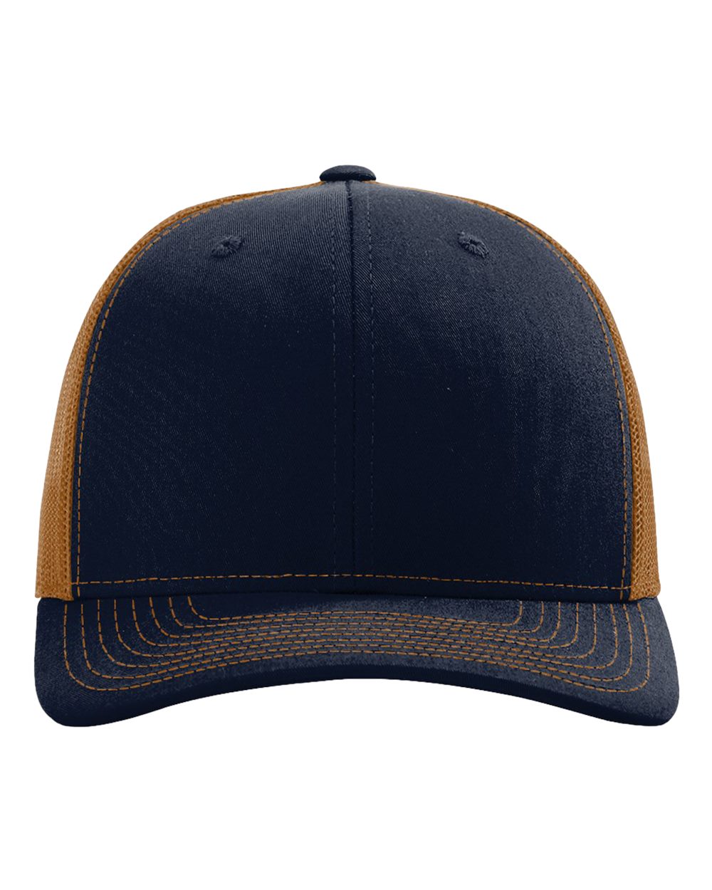 Custom Embroidered Richardson 112 Navy / Carmel