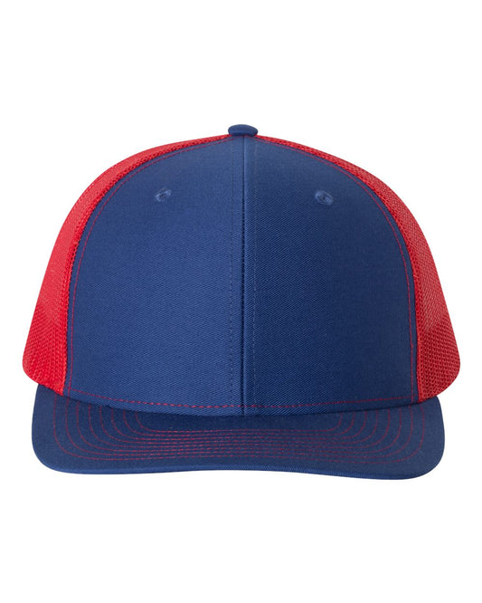 Custom Embroidered Richardson 112 Royal / Red