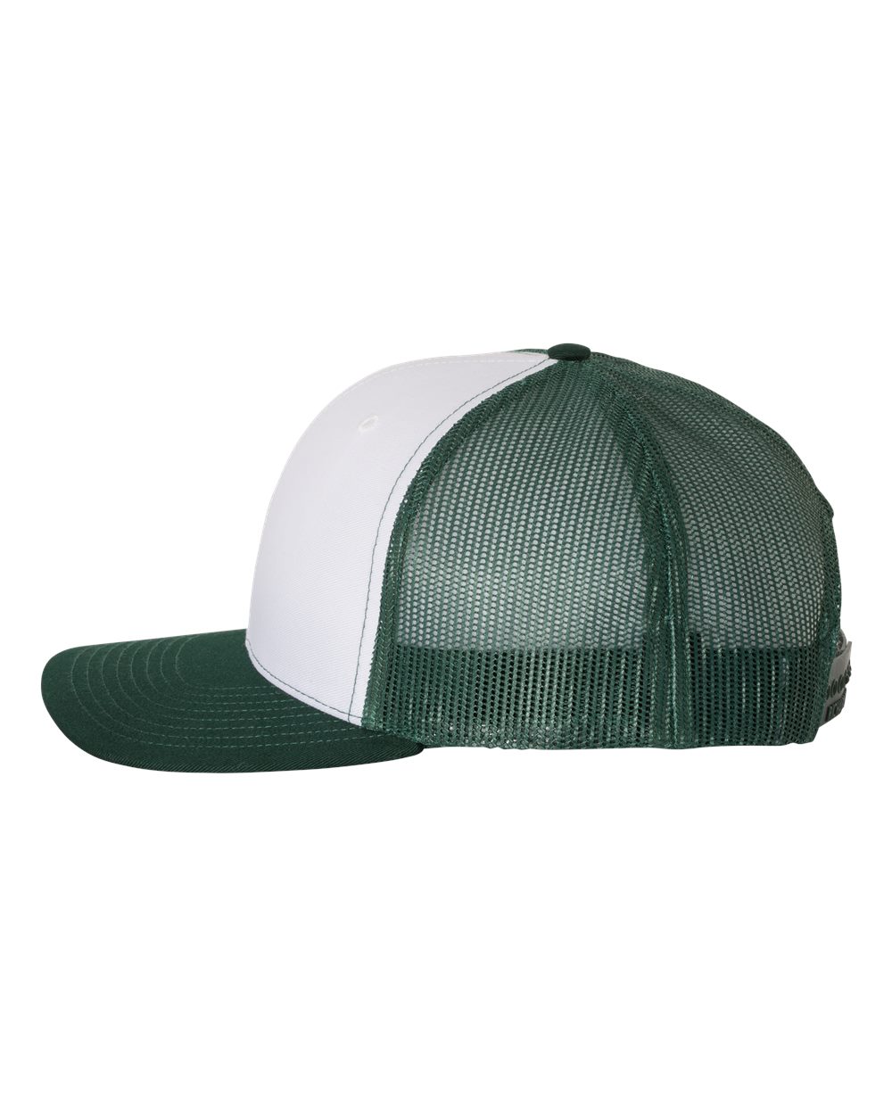 Custom Embroidered Richardson 112 White / Dark Green