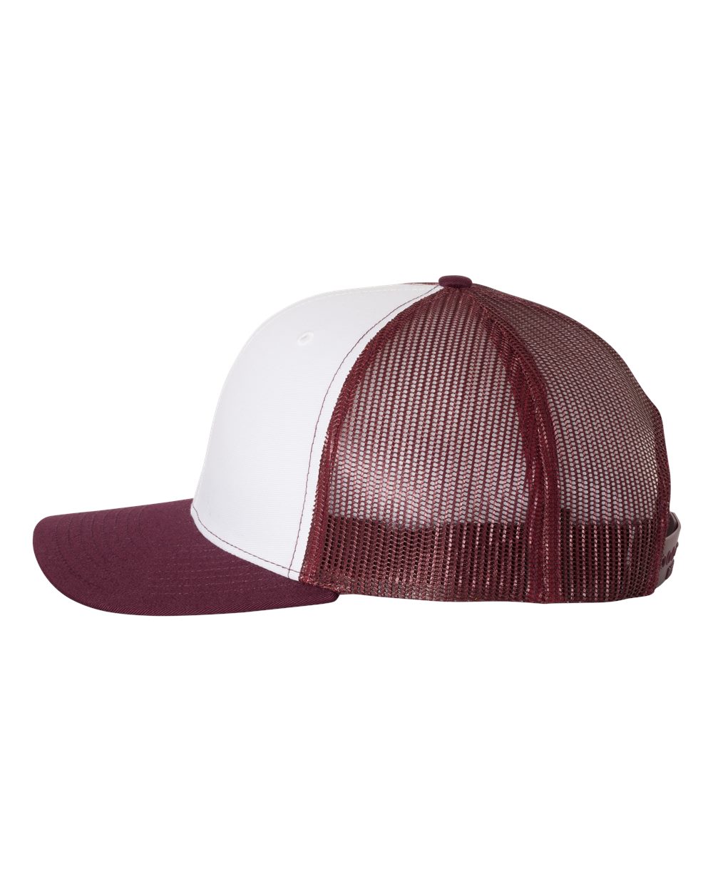 Custom Embroidered Richardson 112 White / Maroon