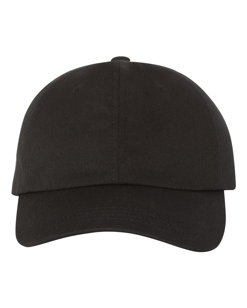 Custom Embroidered Yupoong Classic Dad Cap - Black