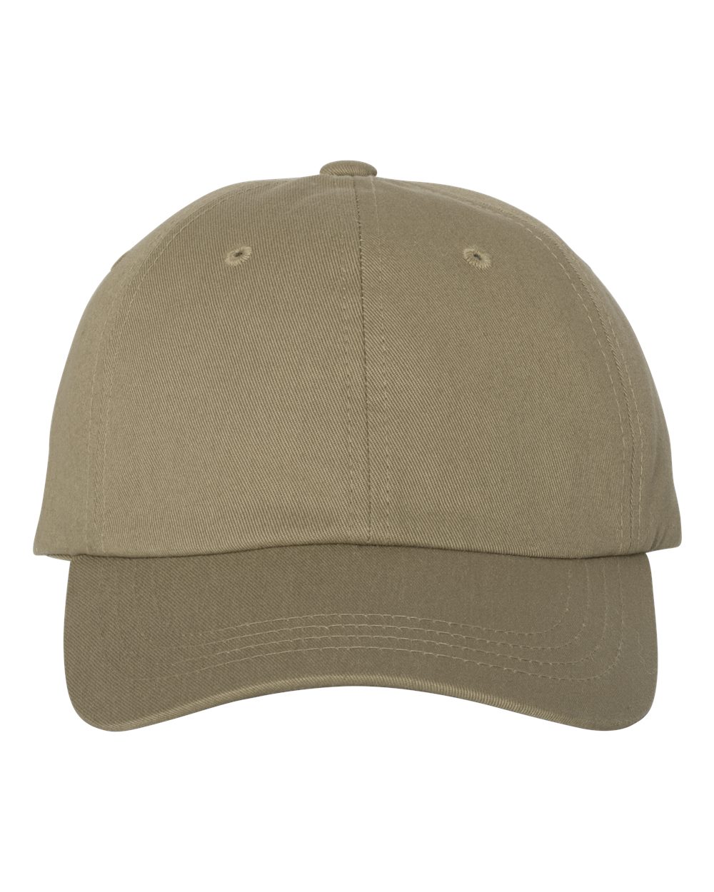 Custom Embroidered Yupoong Classic Dad Cap - Khaki