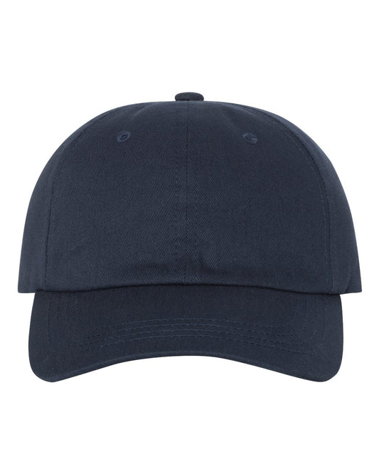 Custom Embroidered Yupoong Classic Dad Cap - Navy