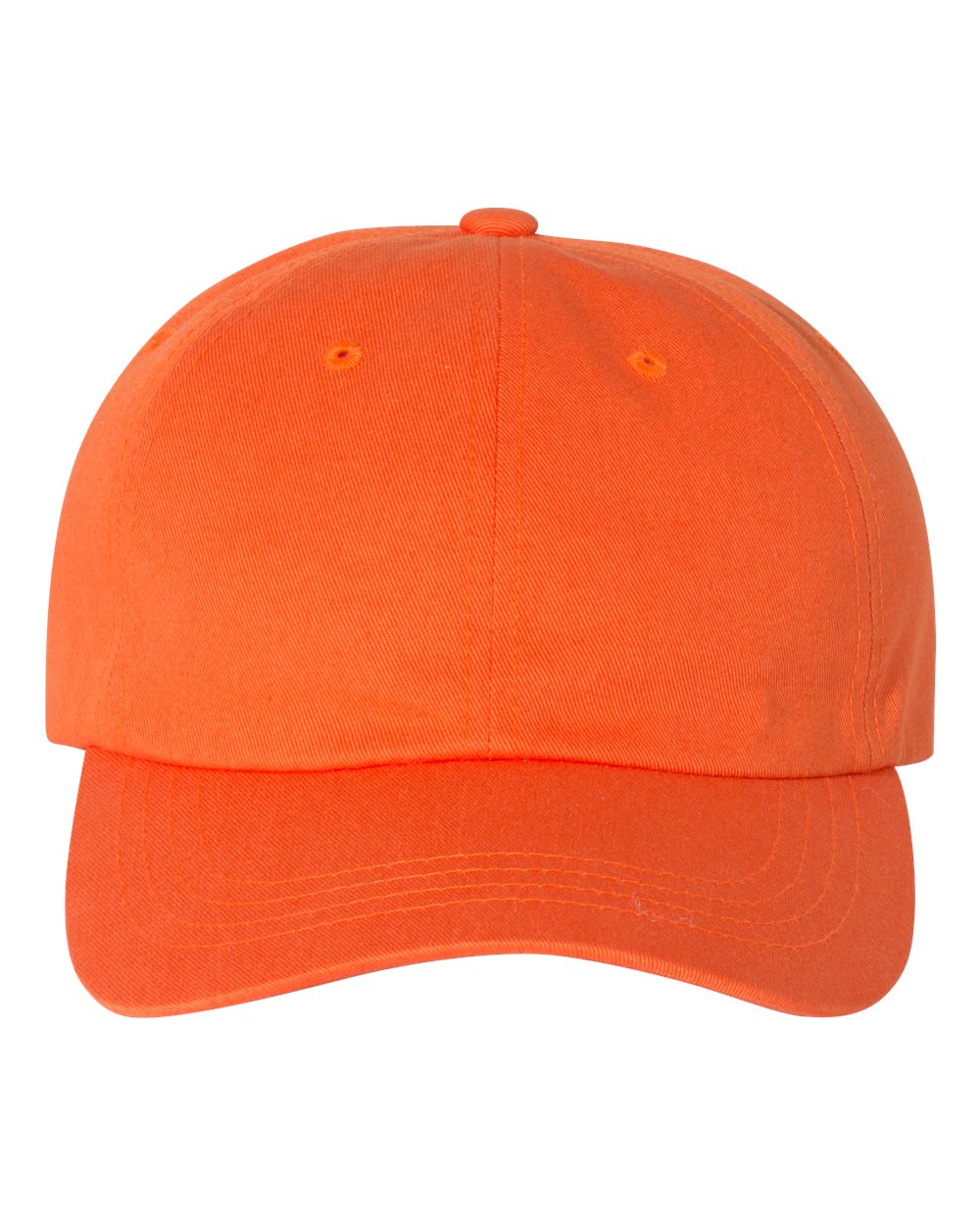 Custom Embroidered Yupoong Classic Dad Cap - Orange